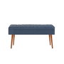 Hanah Home Banco 1048 - 1 Atlantic, Dark Blue 90x39x40 cm Pino Atlantico Melamina